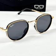 Rayban – 28754 – 52 – Golden Black – Metal – Sunglasses – Unisex