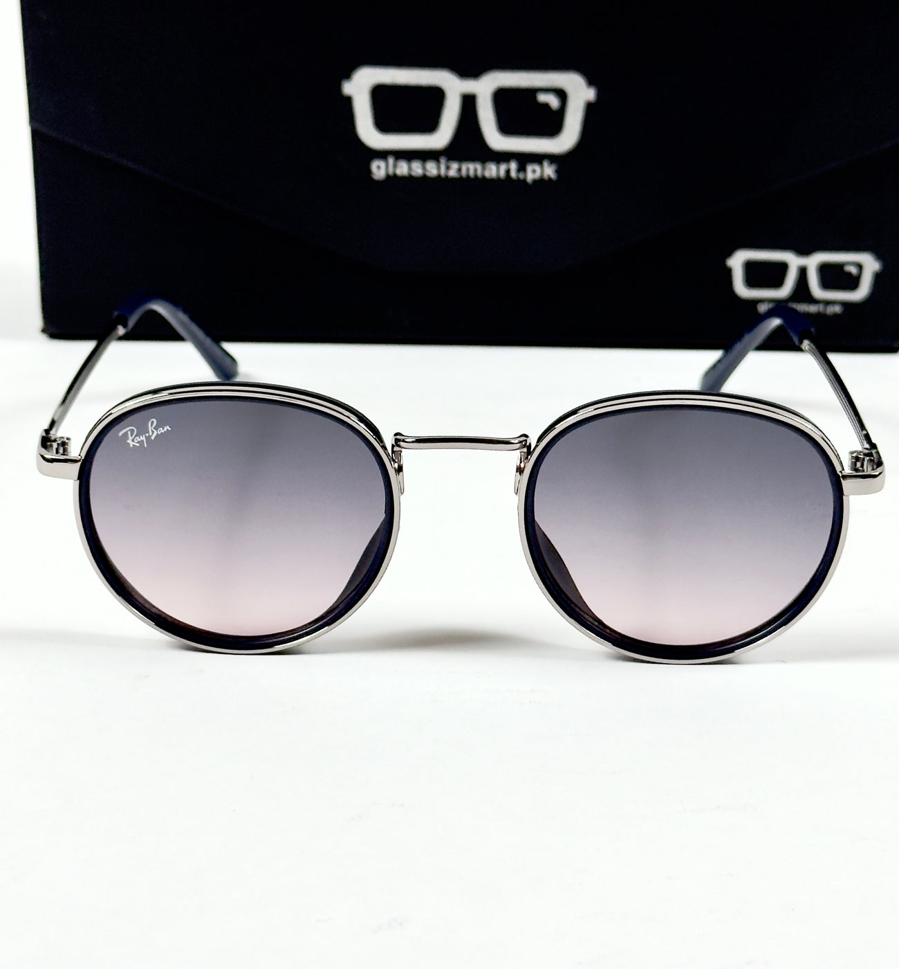 Rayban – 28754 – 52 – Silver Purple Gradient – Metal – Sunglasses – Unisex