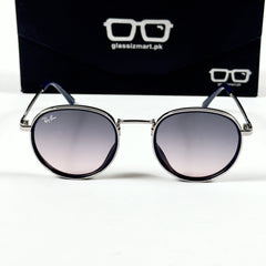 Rayban – 28754 – 52 – Silver Purple Gradient – Metal – Sunglasses – Unisex
