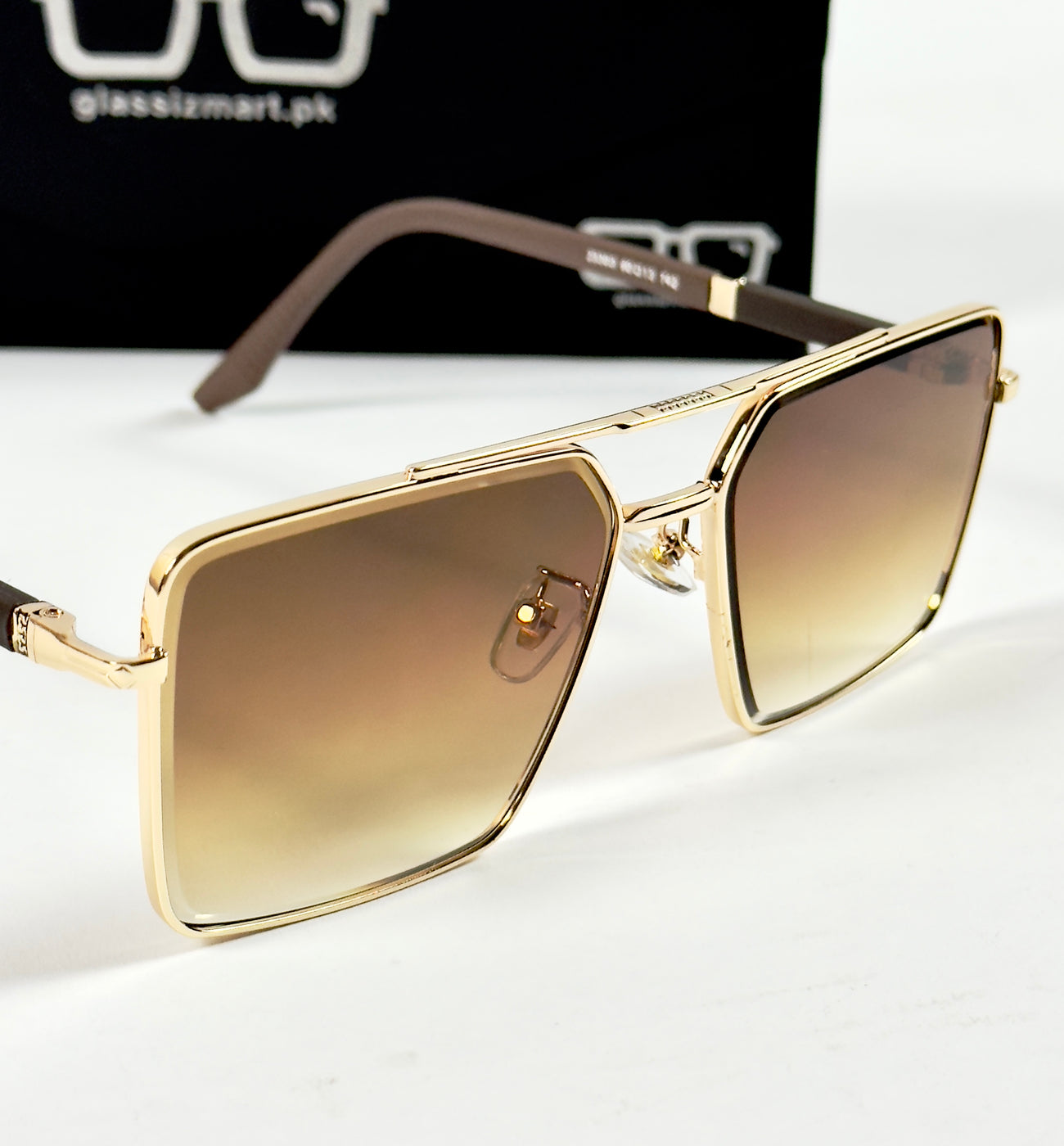 Prada – 23303 - 60 – Golden Brown - Metal - Sunglasses – Unisex