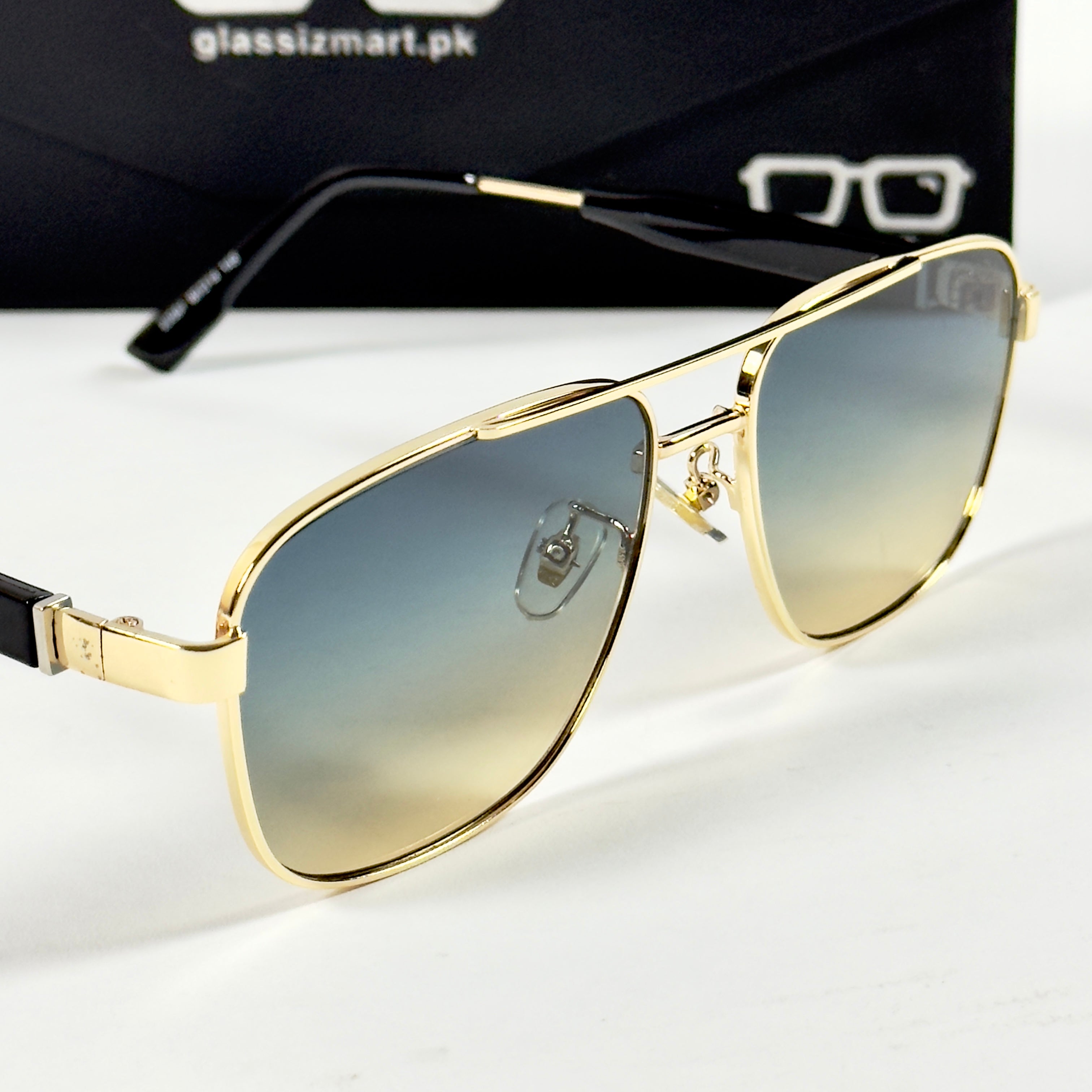 Prada – 22081 - 60 – Golden Multi - Metal - Sunglasses – Unisex