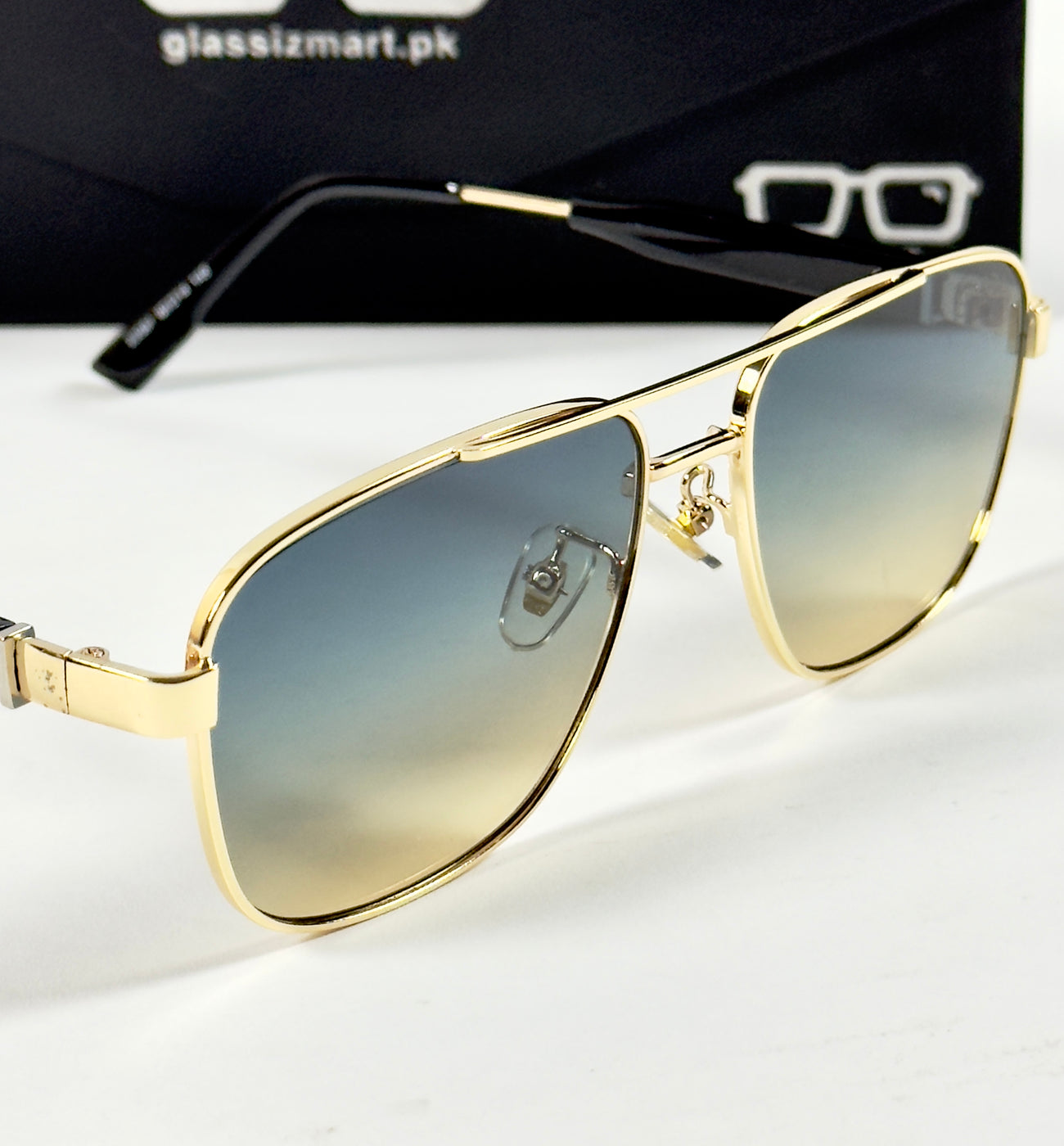 Prada – 22081 - 60 – Golden Multi - Metal - Sunglasses – Unisex
