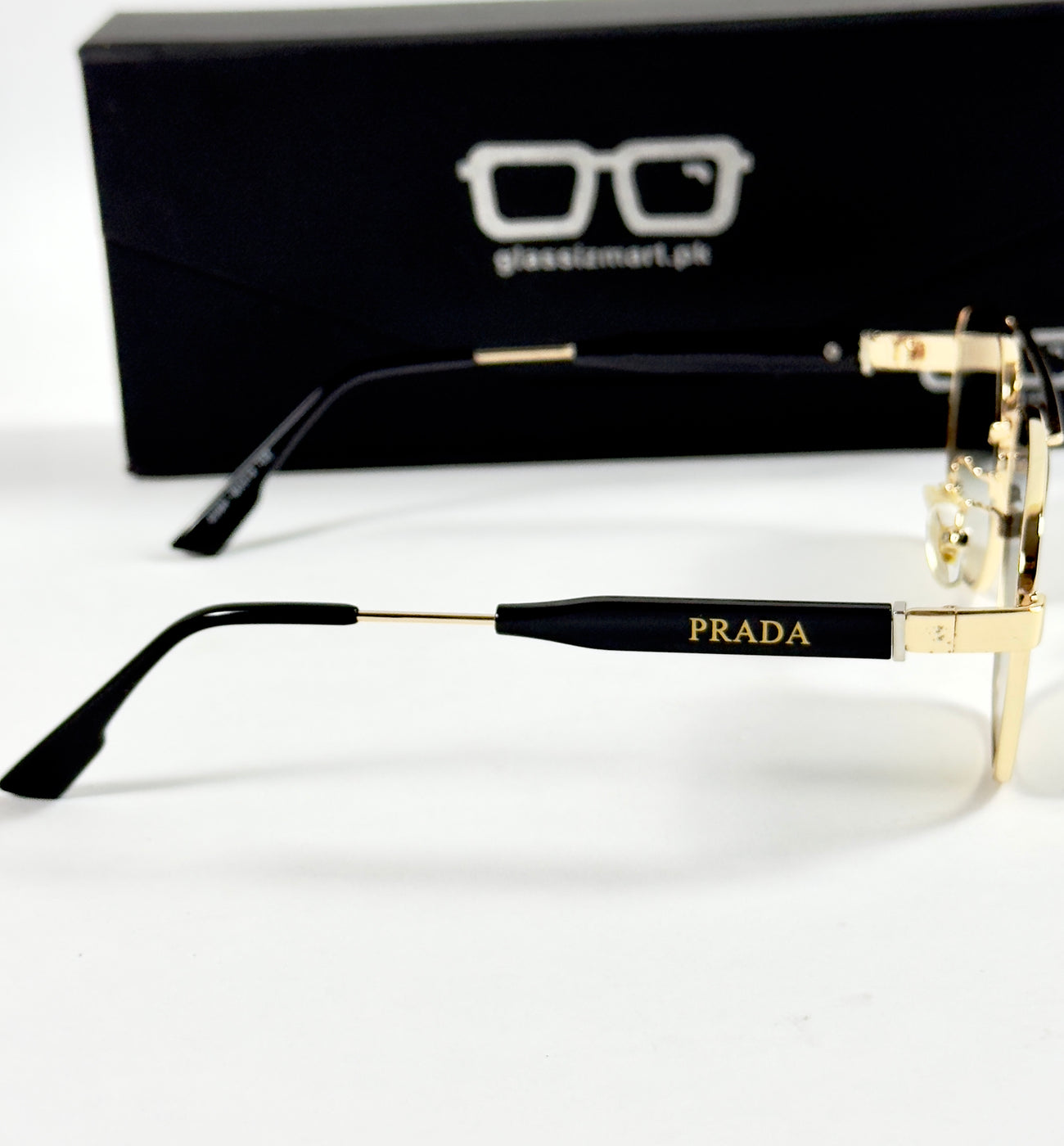 Prada – 22081 - 60 – Golden Multi - Metal - Sunglasses – Unisex