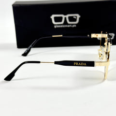 Prada – 22081 - 60 – Golden Multi - Metal - Sunglasses – Unisex