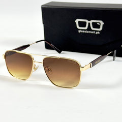Prada – 22081 - 60 – Golden Brown - Metal - Sunglasses – Unisex