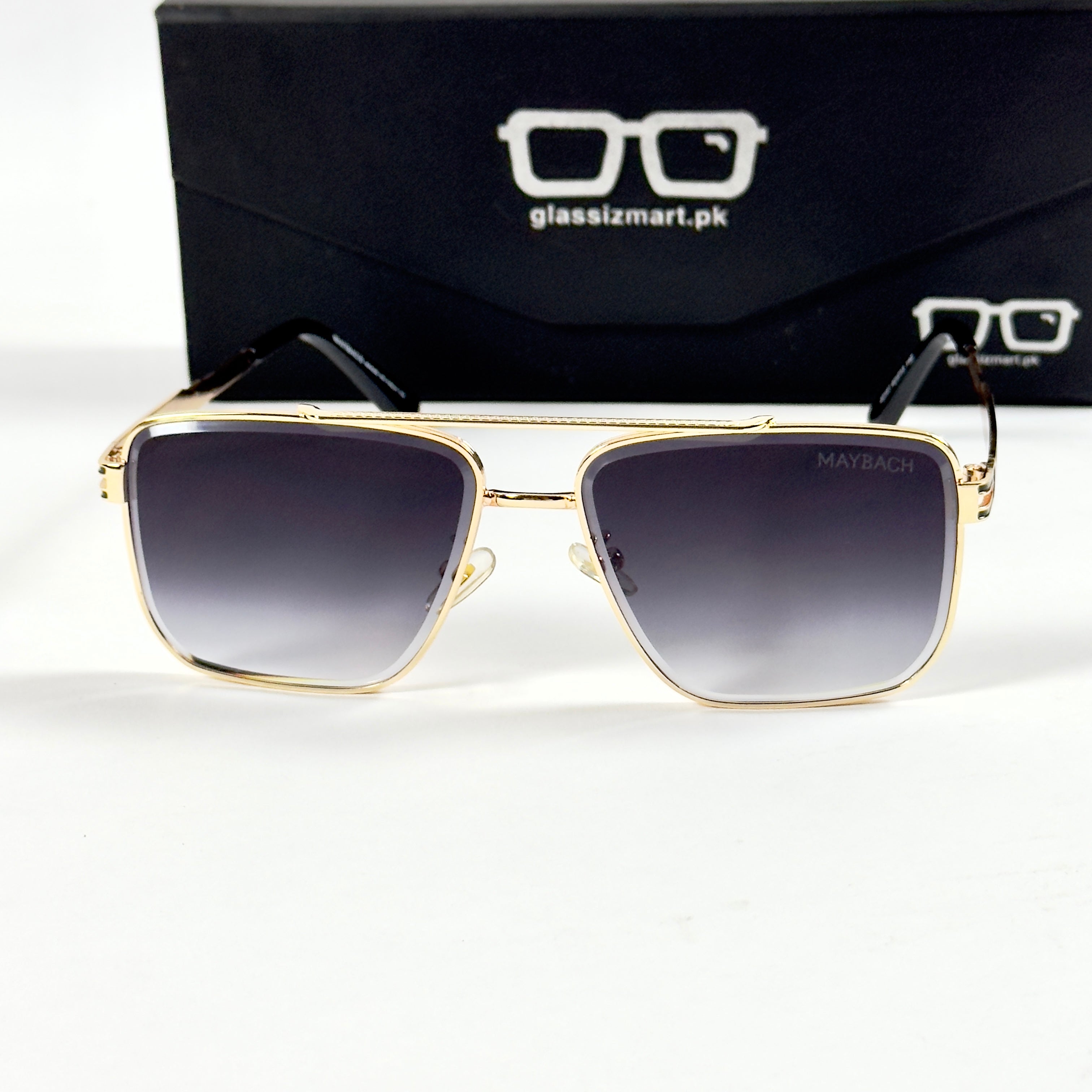 Maybach – 22157 - 62 – Golden Black Gradient - Metal - Sunglasses – Unisex