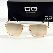 Maybach – 22157 - 62 – Golden Brown - Metal - Sunglasses – Unisex