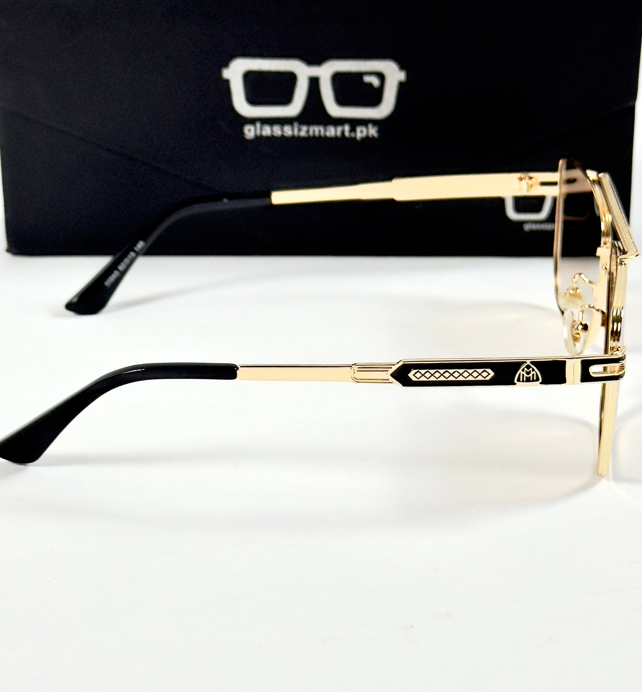 Maybach – 22157 - 62 – Golden Brown - Metal - Sunglasses – Unisex