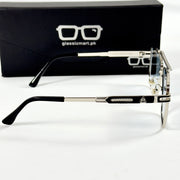 Maybach – 22157 - 62 – Silver Blue - Metal - Sunglasses – Unisex