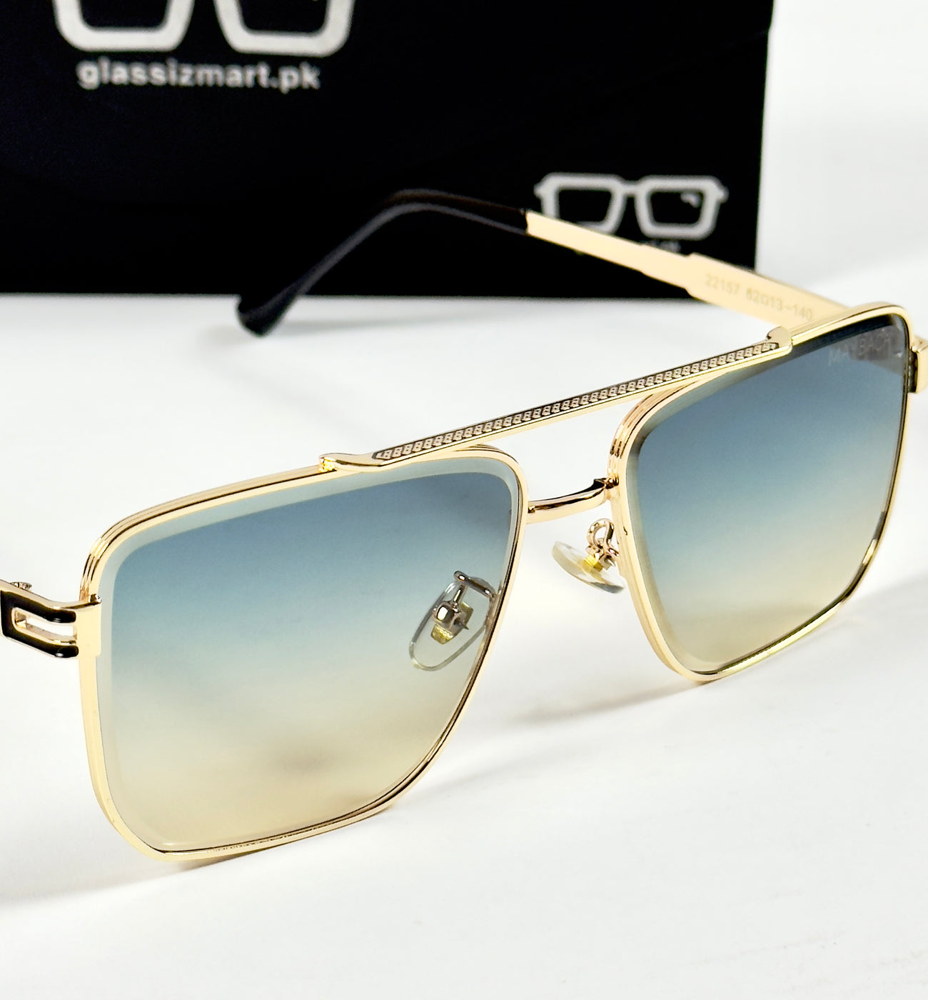 Maybach – 22157 - 62 – Golden Multi - Metal - Sunglasses – Unisex