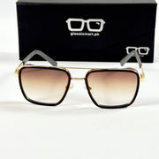Armani – 58446 - 53 – Golden Brown - Metal - Sunglasses – Unisex