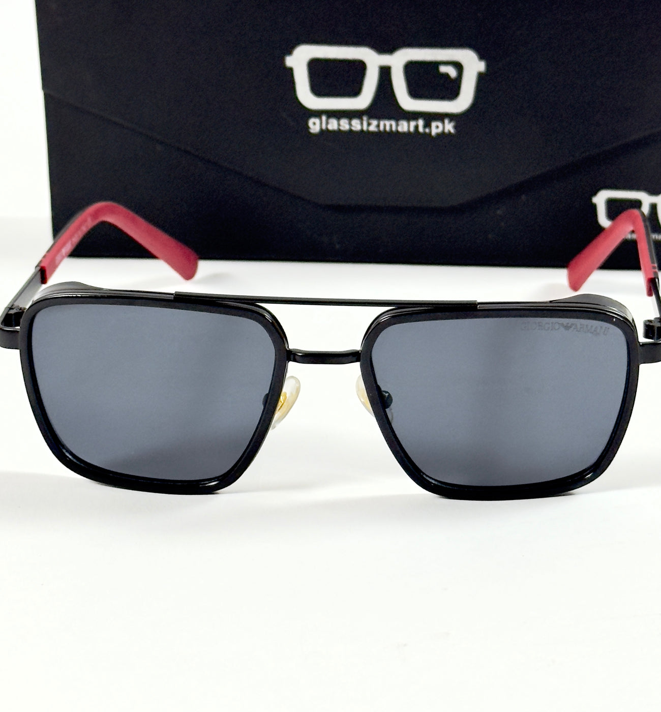 Armani – 58446 - 53 – Black - Metal - Sunglasses – Unisex