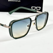 Armani – 58446 - 53 – Green Multi - Metal - Sunglasses – Unisex