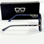 Armani – 58446 - 53 – Silver Blue - Metal - Sunglasses – Unisex