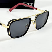 Armani – 58446 - 53 – Golden Black - Metal - Sunglasses – Unisex