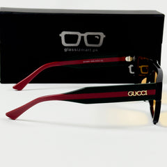 Gucci – 1868 - 53 - Black Yellow – Acetate - Sunglasses – Unisex - Premium