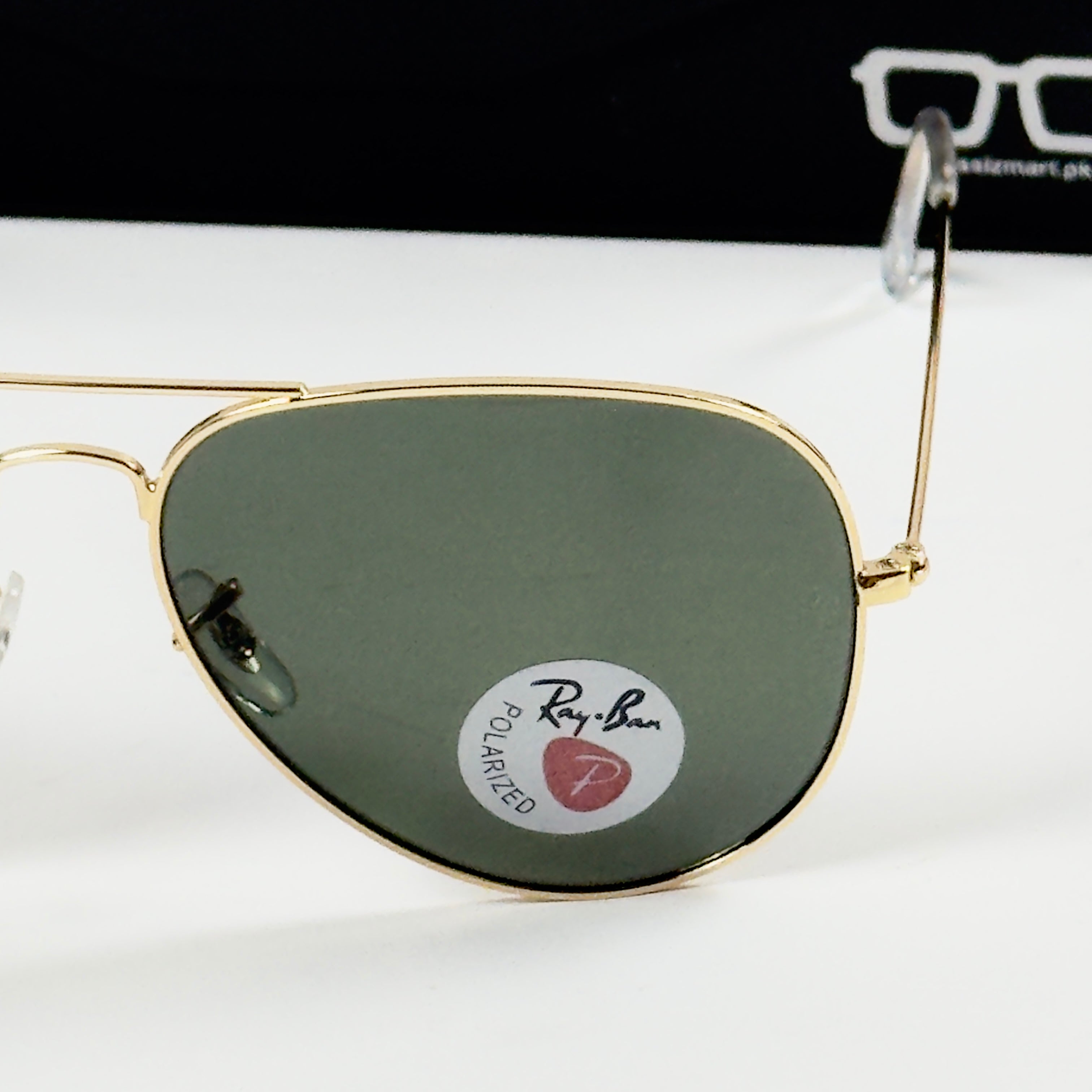 Rayban – 3026 – 62 – Golden Green – Metal – Sunglasses – Unisex - Premium