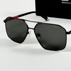Prada – A50 - 60 – Black - Metal - Sunglasses – Unisex - Premium