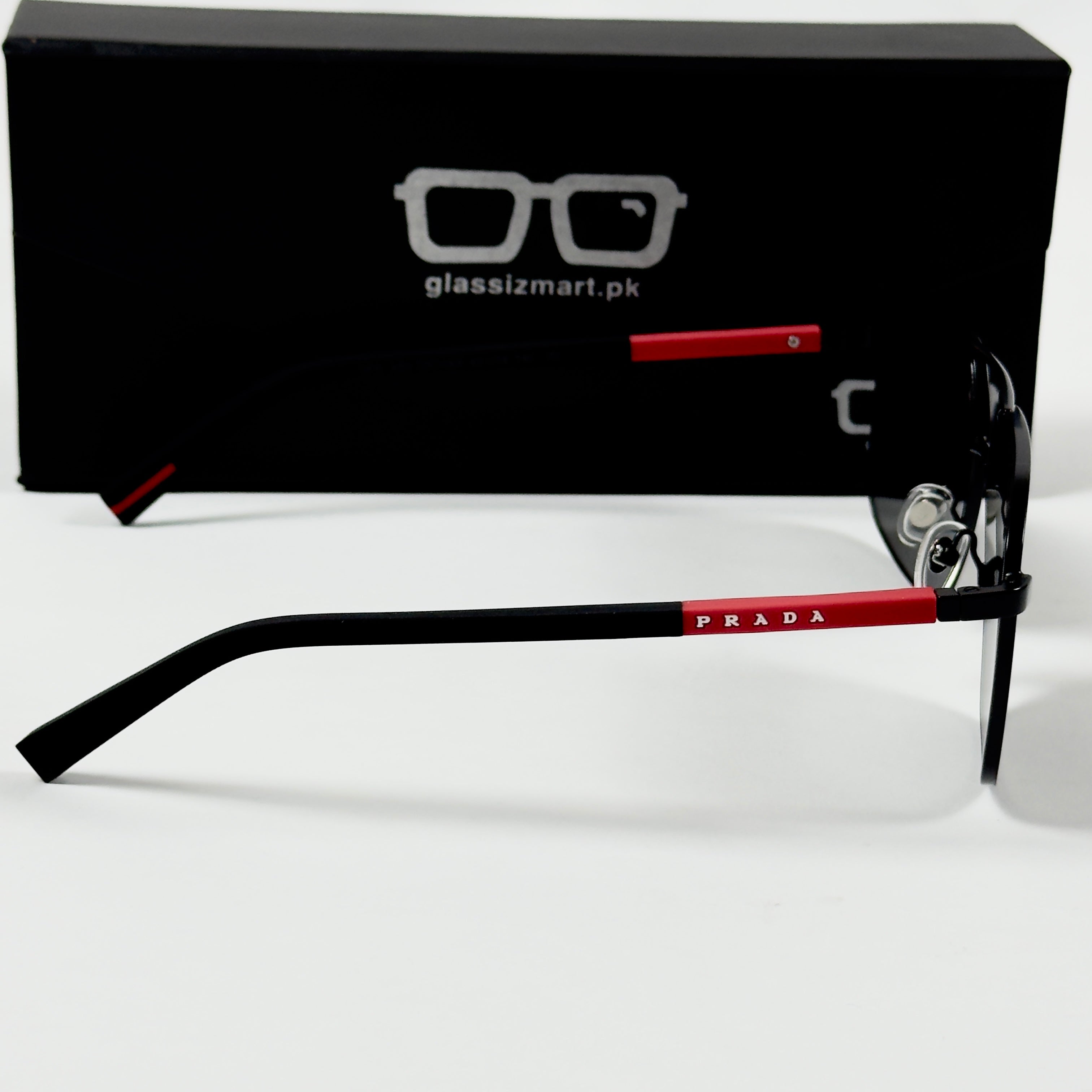 Prada – A50 - 60 – Black - Metal - Sunglasses – Unisex - Premium