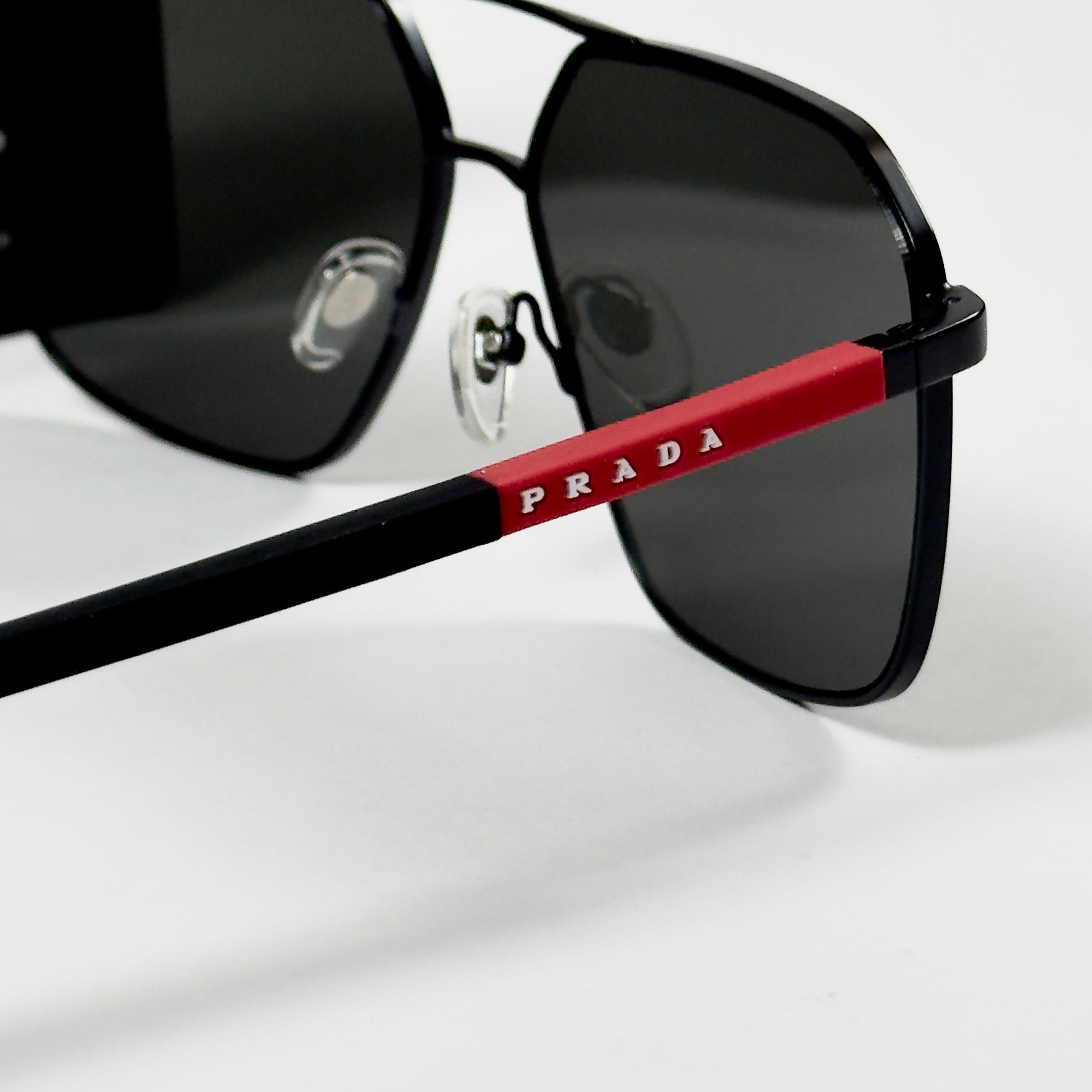 Prada – A50 - 60 – Black - Metal - Sunglasses – Unisex - Premium