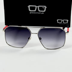 Prada – A50 - 60 – Silver Black Gradient - Metal - Sunglasses – Unisex - Premium