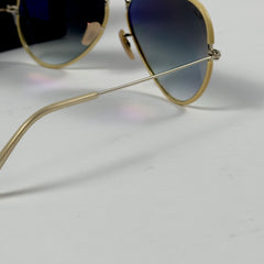 Rayban – 3025 – 58 – White Blue Gradient – Metal – Sunglasses – Unisex - Premium