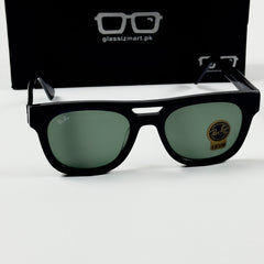 RayBan – 4426 – 54 – Black Green –  Acetate- Sunglasses – Unisex - Premium