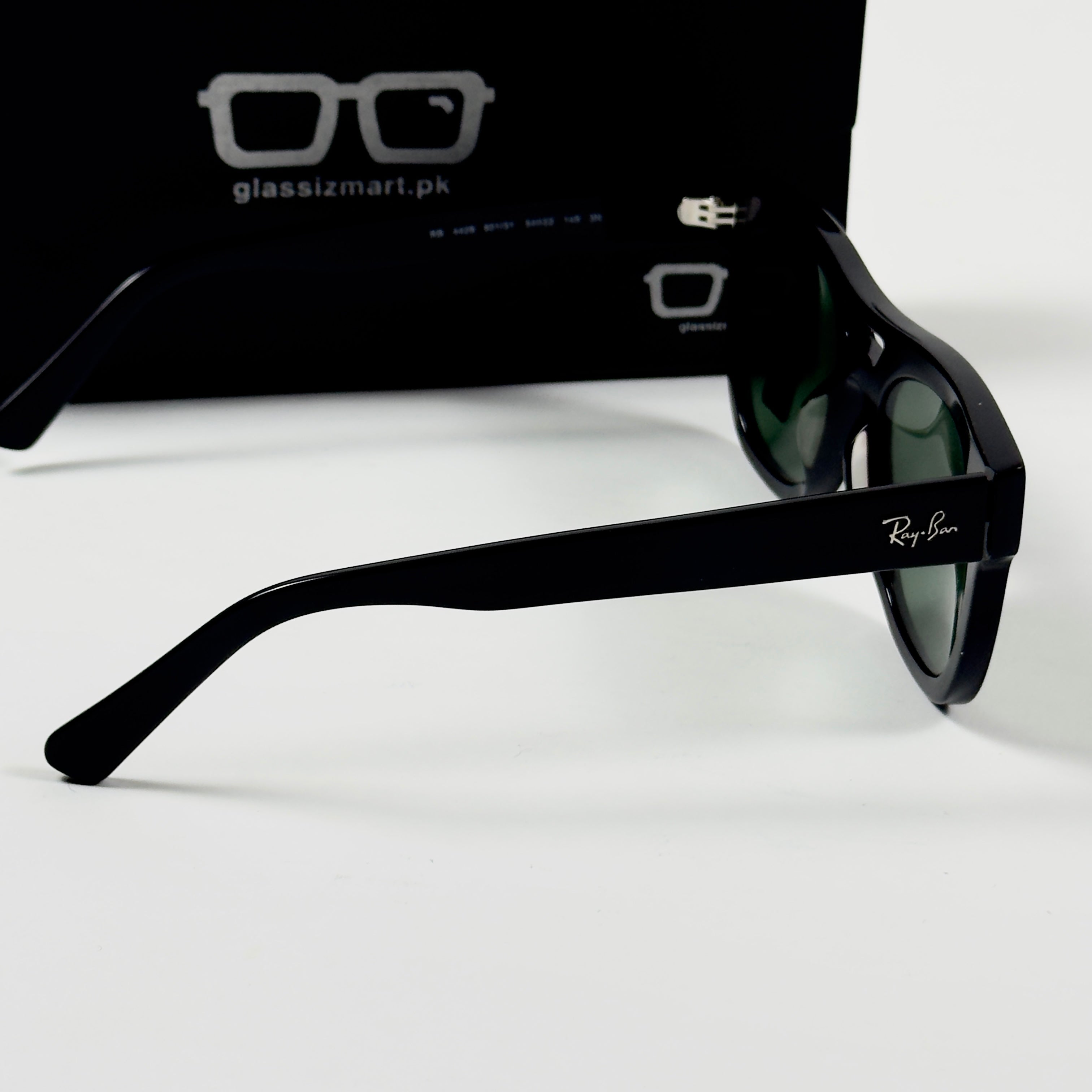 RayBan – 4426 – 54 – Black Green –  Acetate- Sunglasses – Unisex - Premium