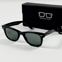 RayBan – 2140 – 50 – Black Green –  Acetate- Sunglasses – Unisex - Premium