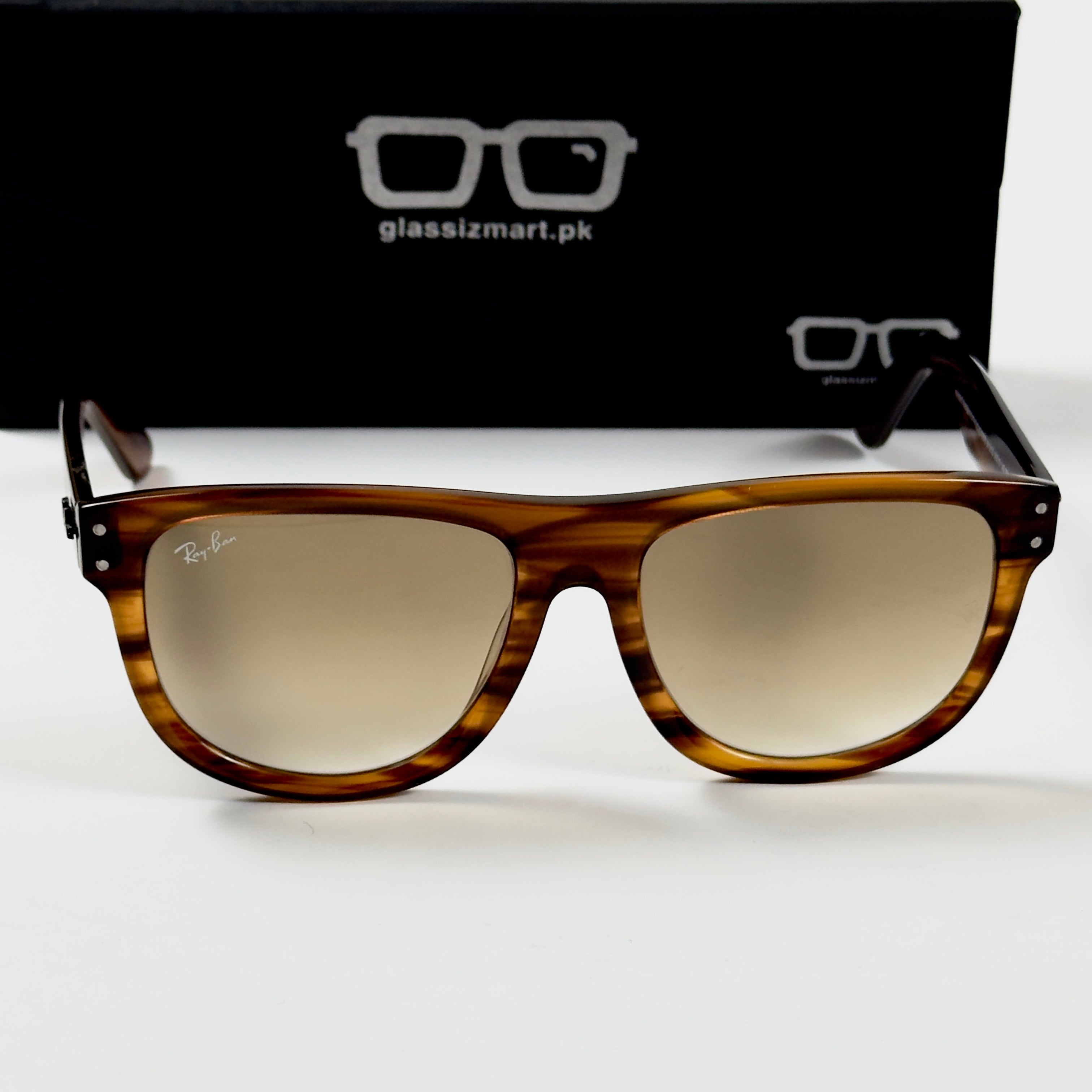 RayBan – 0501 – 56 – Tortoise Brown –  Acetate- Sunglasses – Unisex - Premium