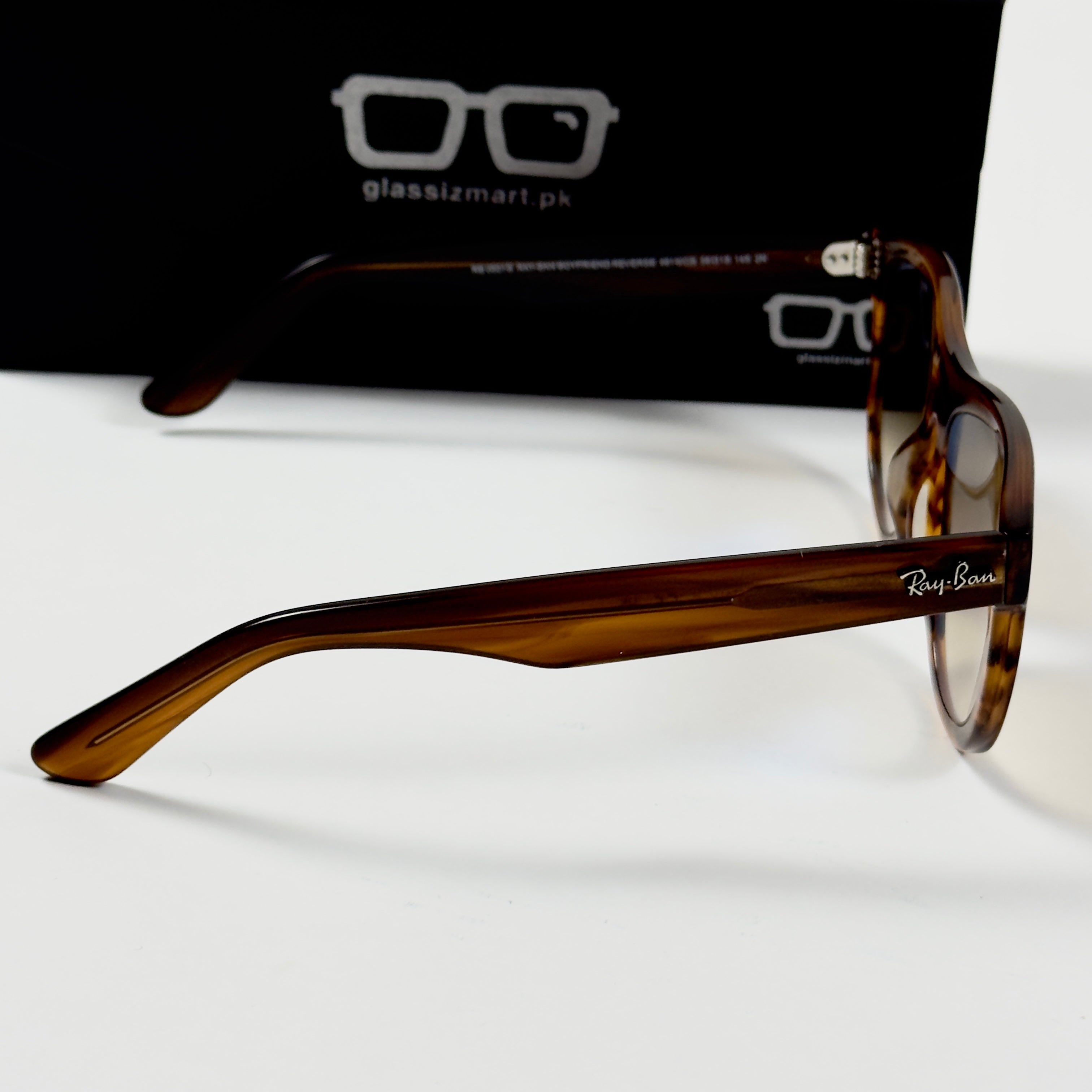 RayBan – 0501 – 56 – Tortoise Brown –  Acetate- Sunglasses – Unisex - Premium