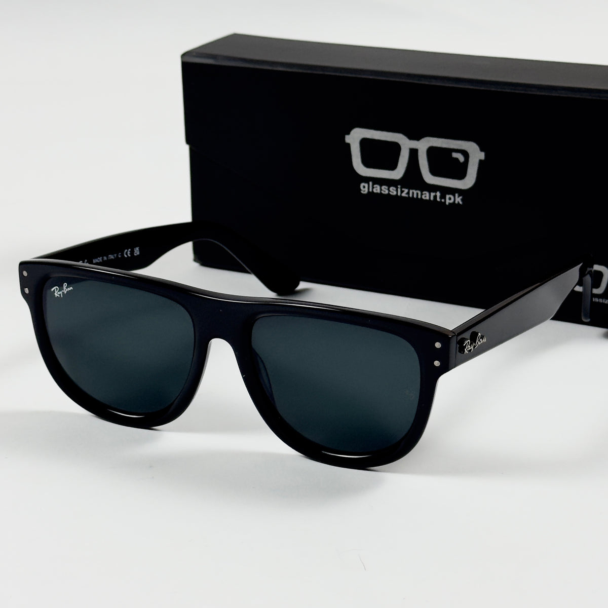 RayBan – 0501 – 56 – Black –  Acetate- Sunglasses – Unisex - Premium