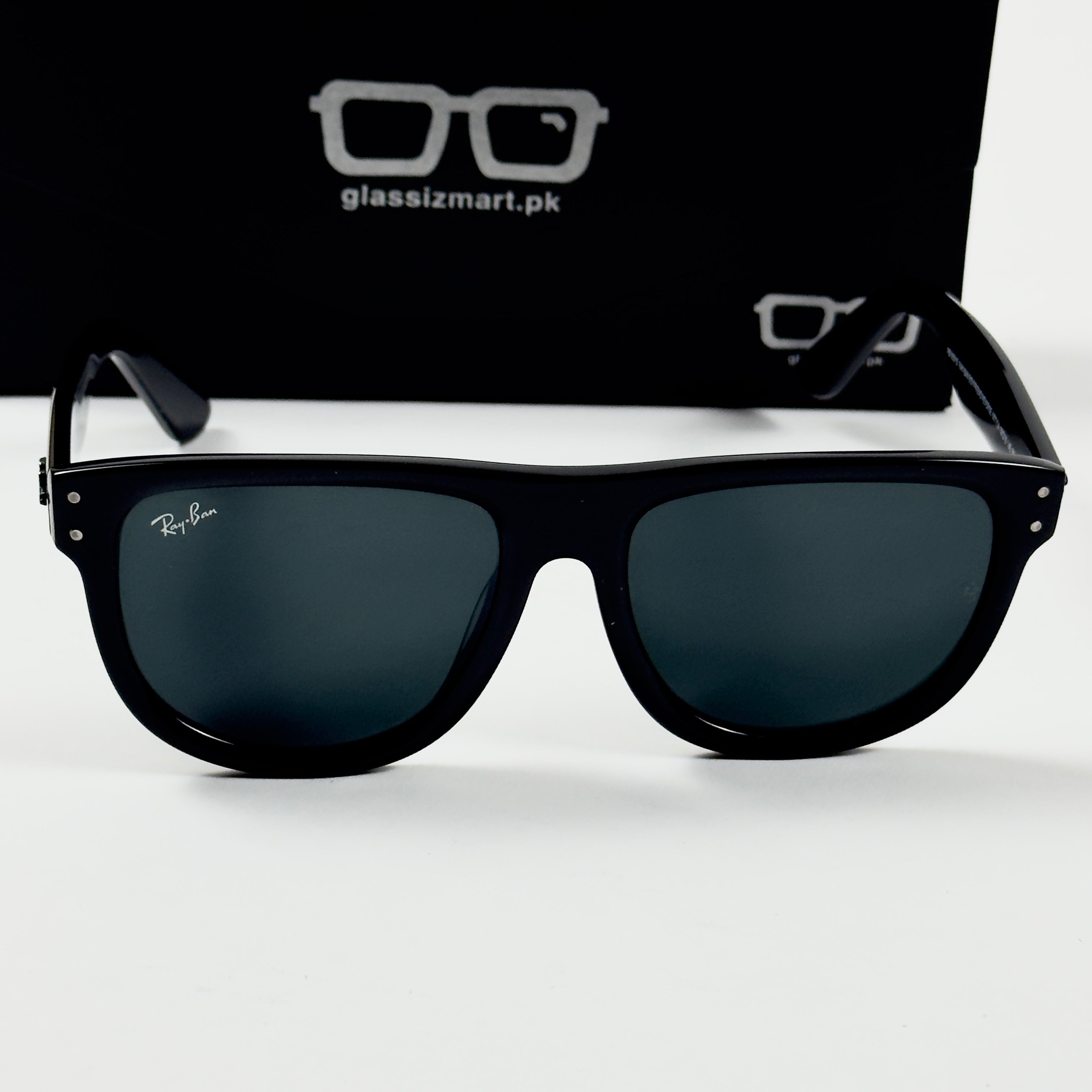 RayBan – 0501 – 56 – Black –  Acetate- Sunglasses – Unisex - Premium