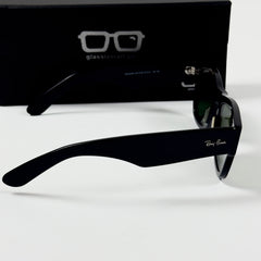 RayBan – 0840 – 51 – Black Green –  Acetate- Sunglasses – Unisex - Premium