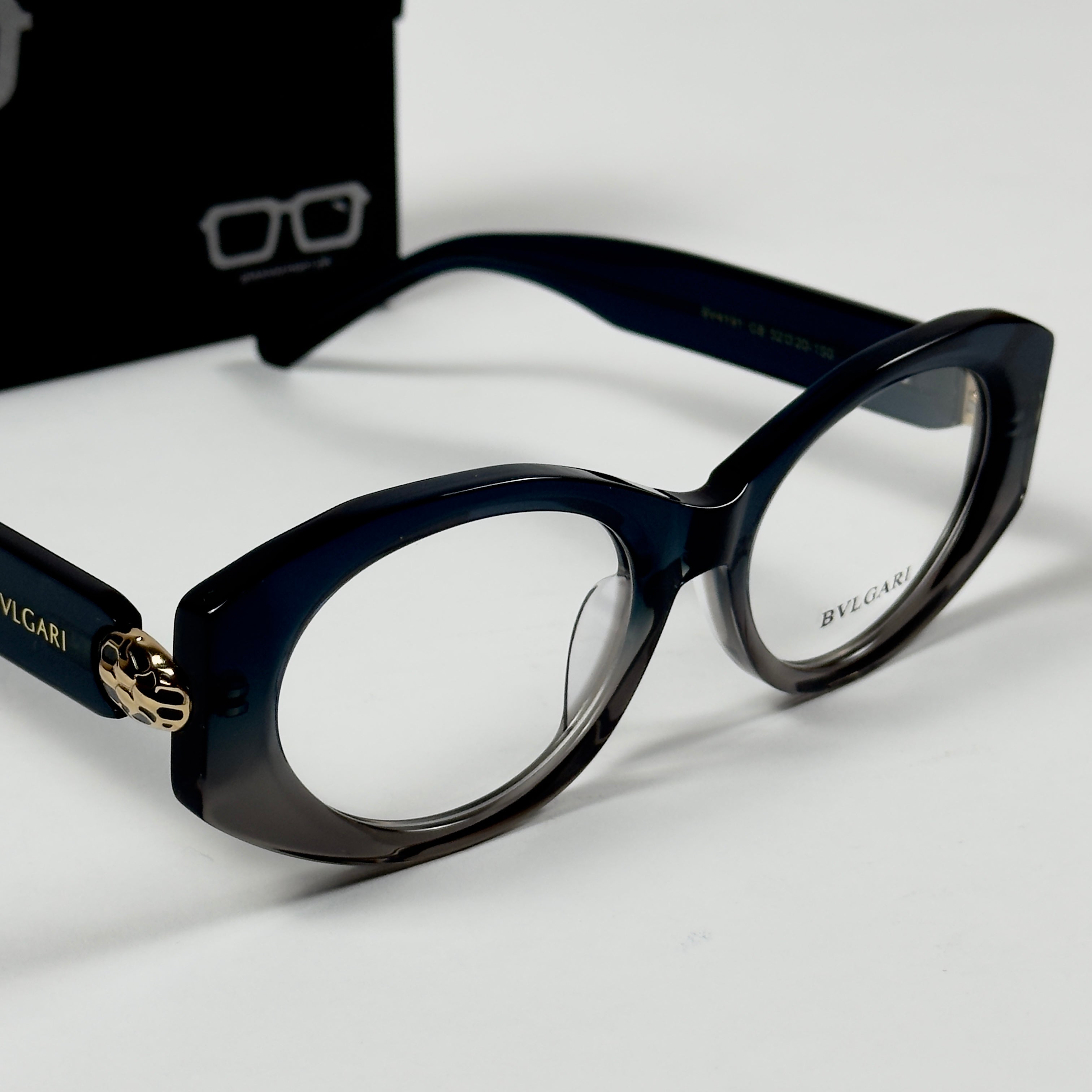 Bvlgari – 4191 - 52 – Blue Grey – Acetate - Optics – Ladies - Premium