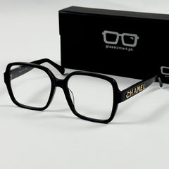 Chanel – 5408 - 56 – Black – Acetate - Optics – Unisex- Premium