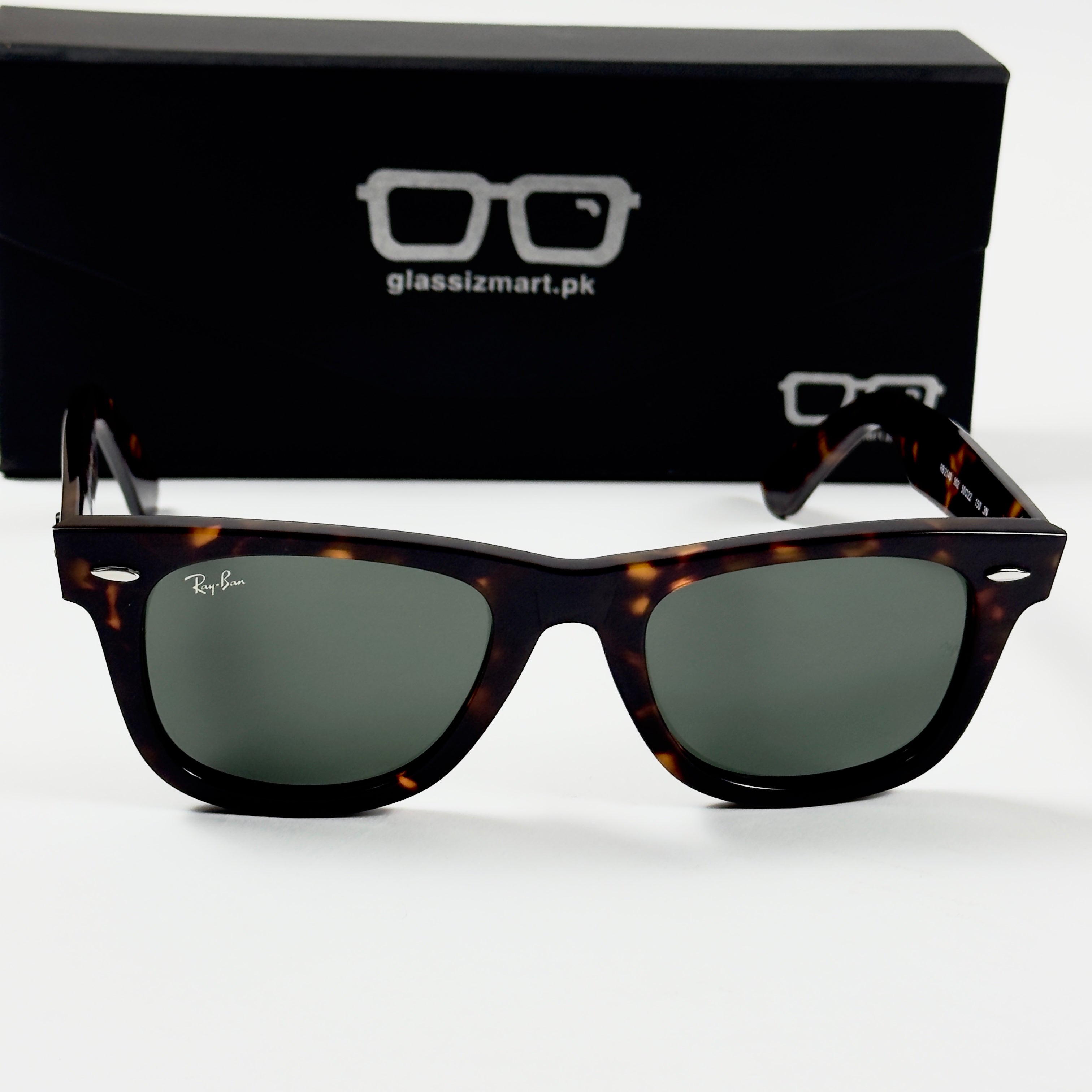 RayBan – 2140 – 54 – Tortoise Green –  Acetate- Sunglasses – Unisex - Premium