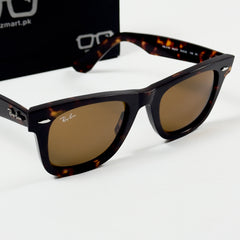RayBan – 2140 – 54 – Tortoise Brown –  Acetate- Sunglasses – Unisex - Premium