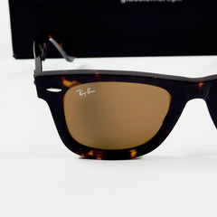 RayBan – 2140 – 54 – Tortoise Brown –  Acetate- Sunglasses – Unisex - Premium