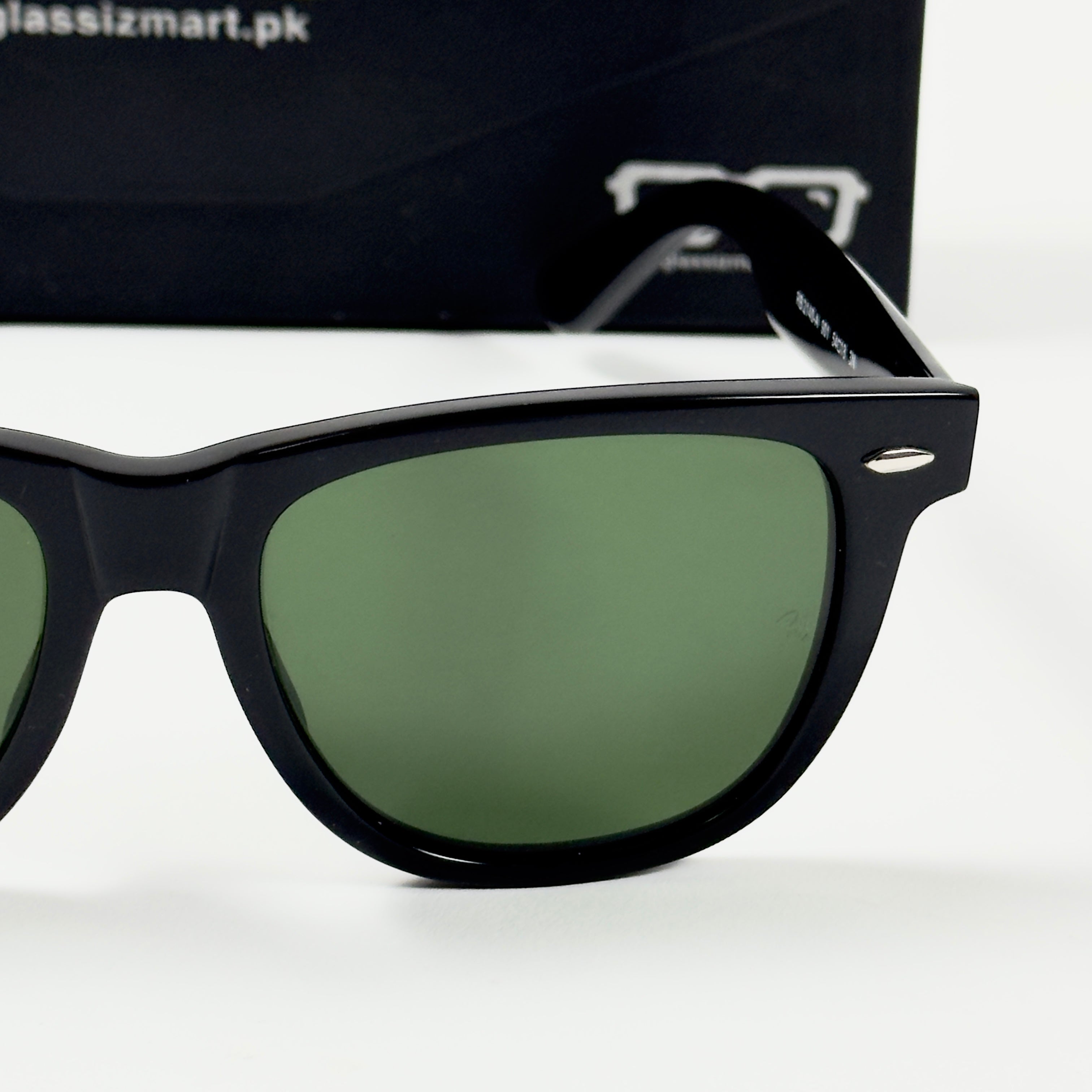 RayBan – 2140 – 54 – Black Green –  Acetate- Sunglasses – Unisex - Premium