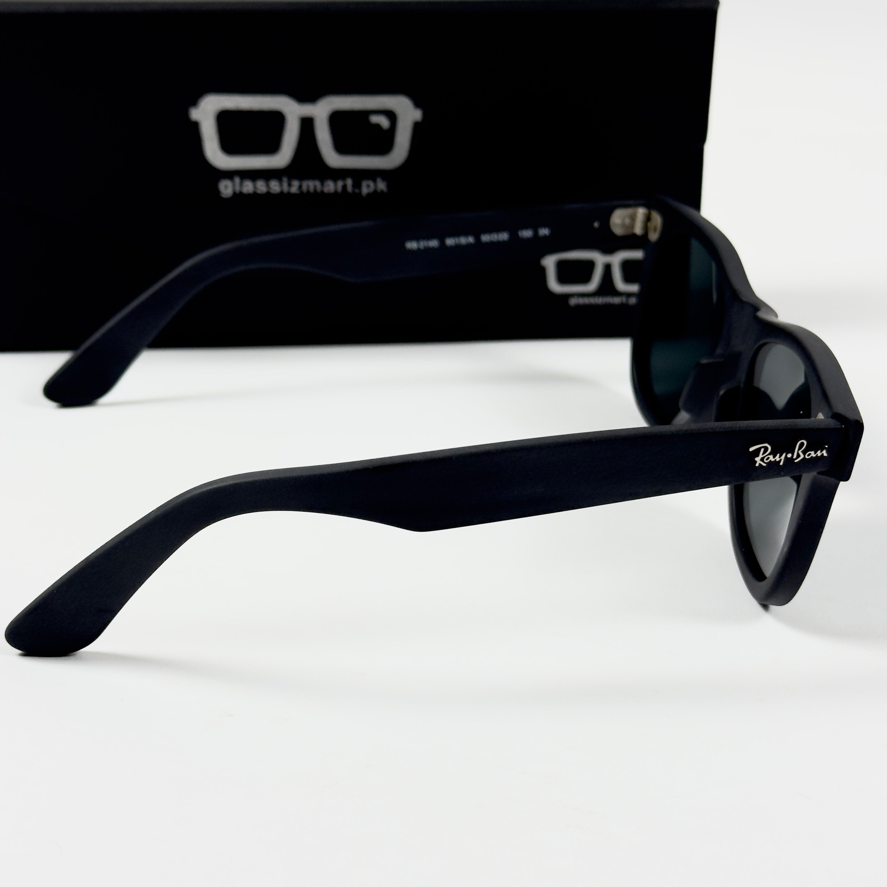 RayBan – 2140 – 50 – Matte Black –  Acetate- Sunglasses – Unisex - Premium