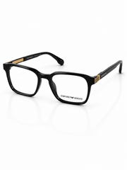 Emporio Armani – 25074 - 52 – Black Tortoise - Acetate - Optics – Unisex - Premium