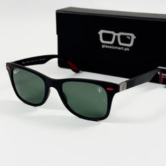 RayBan – 4195 – 52 – Black Green –  Acetate- Sunglasses – Unisex - Premium