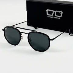 RayBan – 3648 – 54 – Black –  Metal - Sunglasses – Unisex - Premium