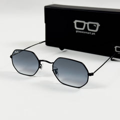 RayBan – 3556 – 53 – Black Blue –  Metal - Sunglasses – Unisex - Premium