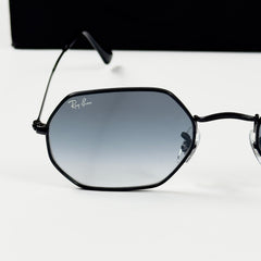 RayBan – 3556 – 53 – Black Blue –  Metal - Sunglasses – Unisex - Premium