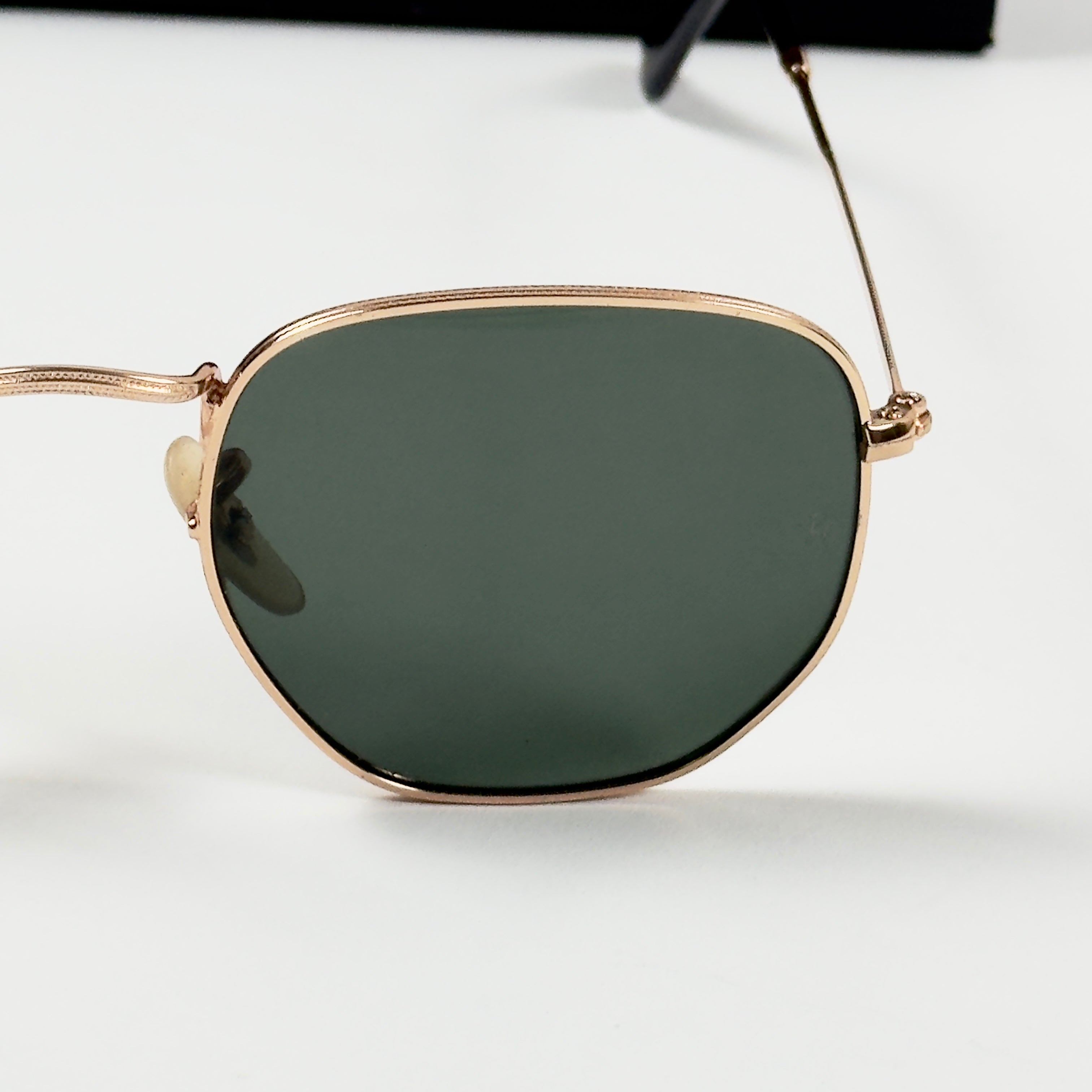 RayBan – 3548 – 51 – Golden Black –  Metal - Sunglasses – Unisex - Premium