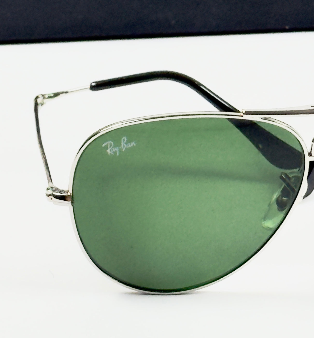 Rayban – 3479 – 62 – Silver Green – Metal – Sunglasses – Unisex