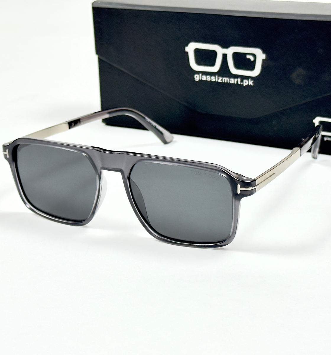 Tom Ford – 2045 - 54 - Silver Grey – Acetate - Metal - Sunglasses – Unisex