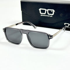 Tom Ford – 2045 - 54 - Silver Grey – Acetate - Metal - Sunglasses – Unisex